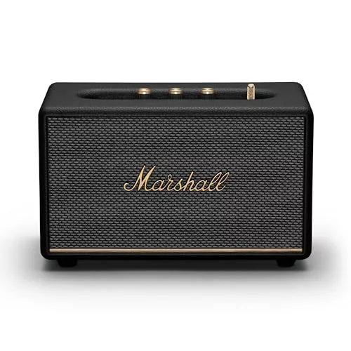 Marshall Acton III Altavoz Bluetooth inalámbrico, Negro