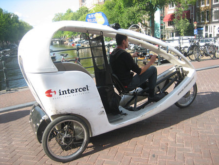 Bici taxi Amsterdam