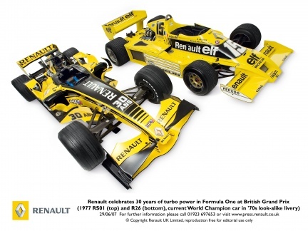 30 aniversario de Renault en F1