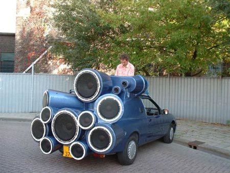 DJ Mobile, el Ford Sierra makinero