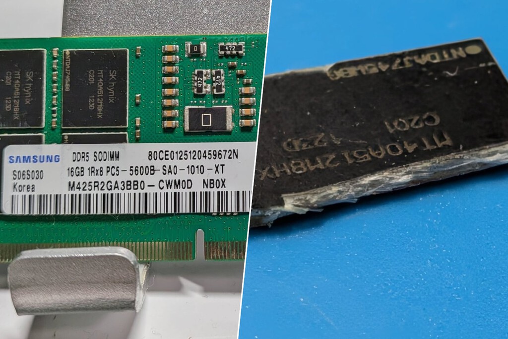 Con el mercado de la RAM imposible, pasó lo inevitable: pastillas DDR5 falsificadas