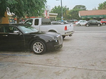 Réplica de un Rolls Royce hecho con un Chrysler 300C
