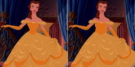 Bella con cintura real