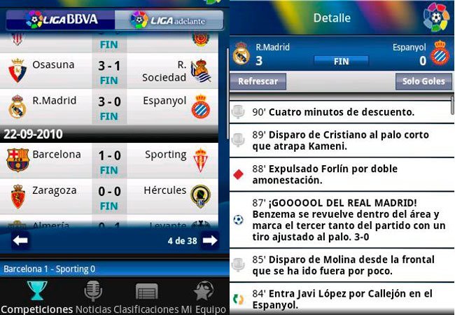 Liga de fútbol profesional