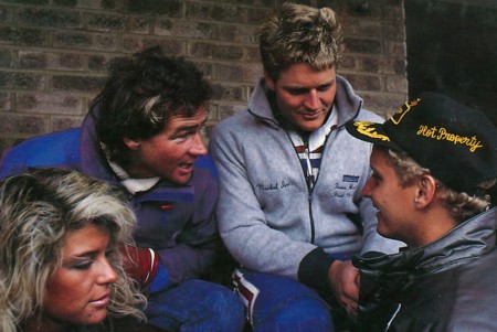 Barry Sheene Kevin Schwantz