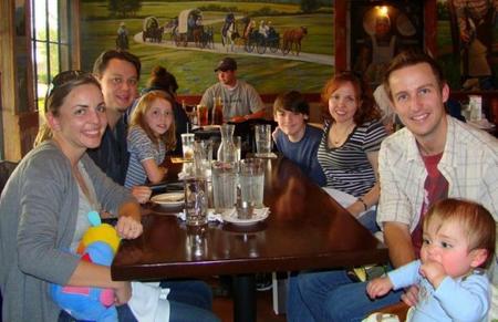 Comiendo en familia