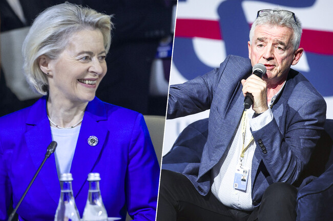 Michael Oleary Ryanair Von Der Leyen Competitividad
