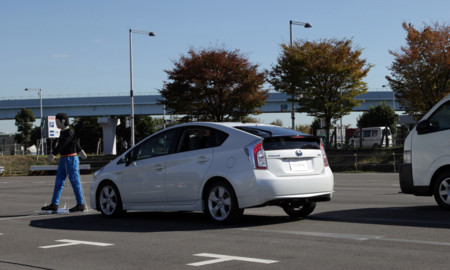 Prius Prius prueba peatón