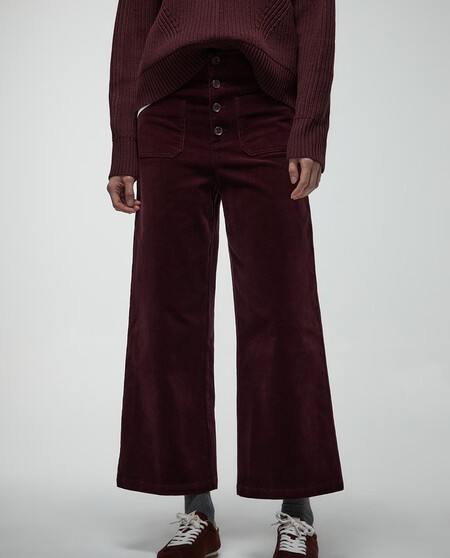Pantalon Culotte Rebajas Invierno Bonitos Elegantes Comodos Zara
