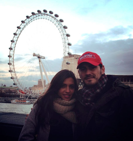 Iker y Sara, desde Londres con amor...