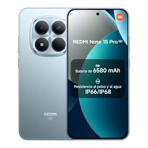 XIAOMI REDMI Note 15 Pro 5G - Smartphone de 12+512GB, Pantalla de 6,83" 1.5K AMOLED