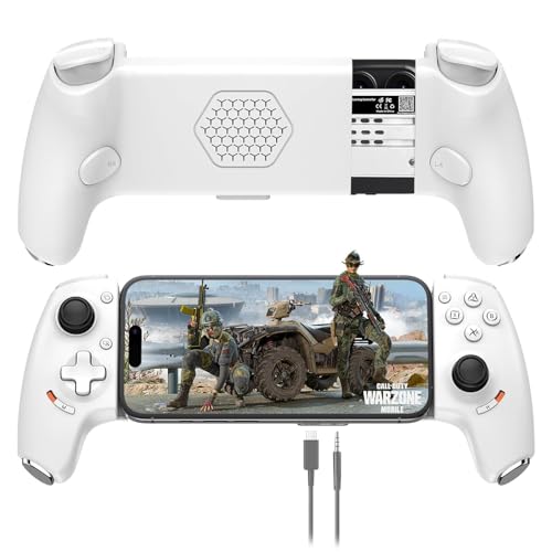 Gamepad Plug and Play con Palanca de Mando Efecto Hall y Gatillo Hall, Conector de Audio de 3.5mm, Intercambio de Botones