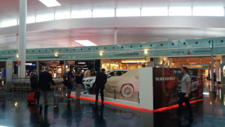 Así promociona SEAT su nuevo Ateca en el Aeropuerto de Barcelona-El Prat