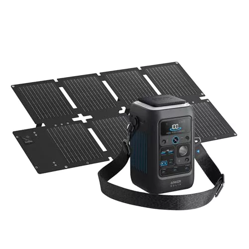 Estación de alimentación y panel solar ANKER SOLIX KIT C300X DC+PS60