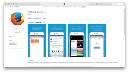 El navegador Firefox llega a iOS, al menos a la App Store de Nueva Zelanda por ahora