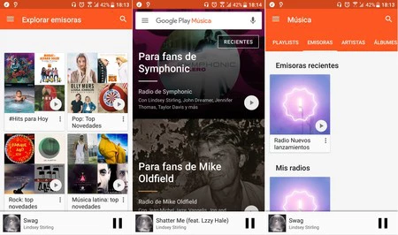 Google ミュージック ラジオ