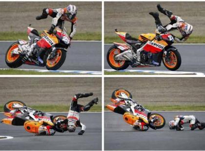 Dani Pedrosa es duda para Australia