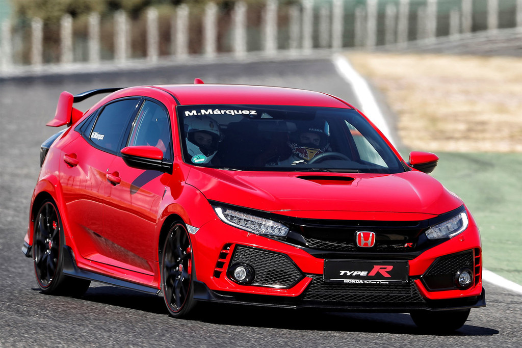 Marc Marquez Honda Civic Type R