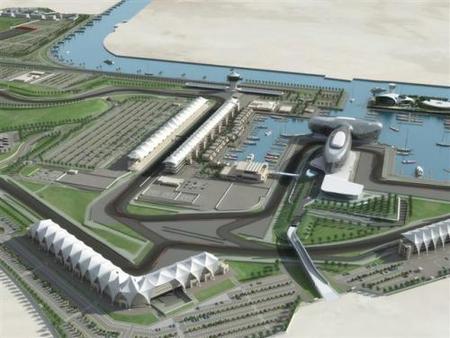 El circuito de Yas Marina estará acabado esta semana