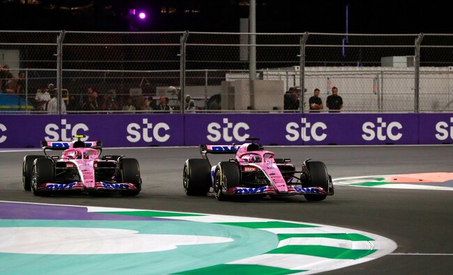 Ocon Alonso Arabia Saudi F1 2022