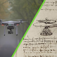 Leonardo da Vinci no deja de sorprendernos: la solución al problema de los drones siempre estuvo en un invento de hace 500 años