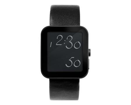 La hora en una cautivadora tipografía: Reloj LEXON Script