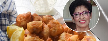 Loli Domínguez, abuela cocinera: “El rebozado perfecto para pescado o verduras se hace sin necesidad de usar huevo” 