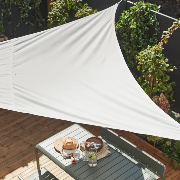 Toldo vela para sombreo Hegoa II marrón triangular