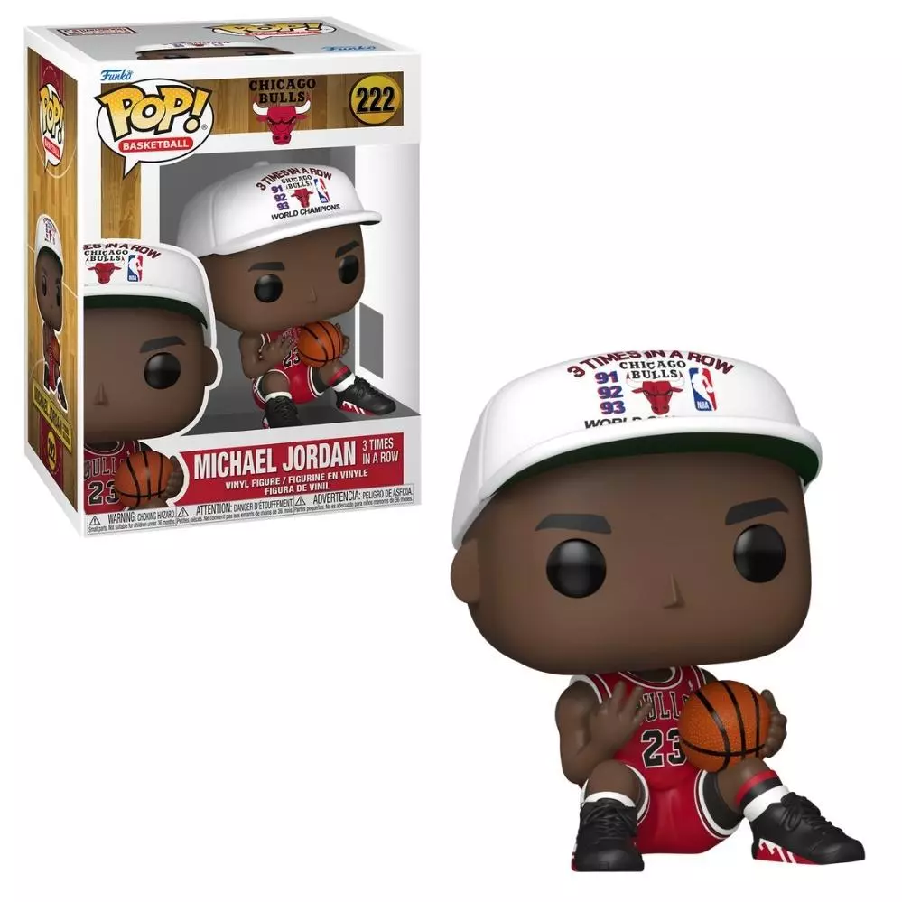 Funko Pop Michael Jordan 3 Times in a Row