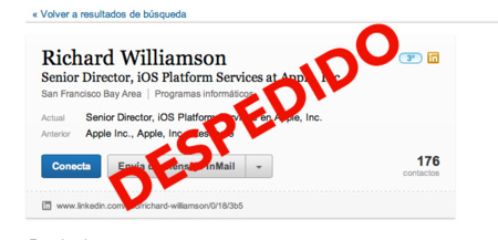 Apple despide a Richard Williamson, responsable directo de los mapas de Apple