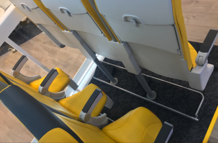 Asientos Vertocales Avion