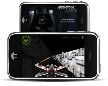 Star Wars: Trench Run para iPhone, pilota un X-Wing y destruye al imperio
