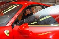 Valentino Rossi ha probado el Ferrari 458 Italia