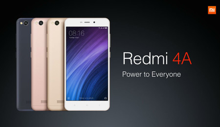 El Xiaomi más barato: Redmi 4A en versión global por 68,51 euros y envío gratis