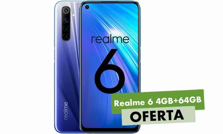 Con el cupón PIDEPIDE15 de AliExpress Plaza, el Realme 6 te sale por menos de 200 euros