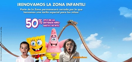 Descuentos en las atracciones para niños del Parque de Atracciones de Madrid