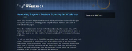 Steam Mods Comunicado