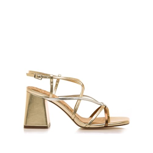 MTNG Sandalias de tacón Mujer Marla 59974 | 60408 | Oro