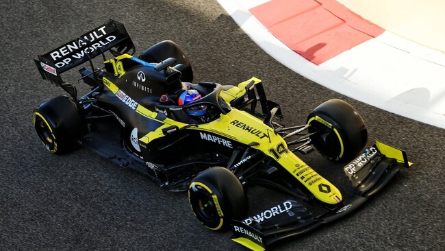 Alonso Abu Dabi F1 2020