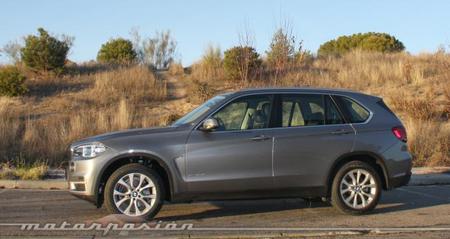 BMW X5 lateral prueba