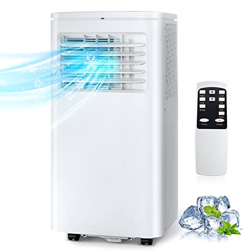 Rintuf Aire Acondicionado Portatil,9000BTU/H 2.5KW Aire acondicionado Refrigeración Calefacción Ventilación Deshumidificación para Casa Caravans Autocaravana,Air Conditioner Mobile Aplicable 200-300m³