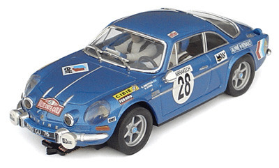 Alpine A110 Rallye Montecarlo. Belleza a pequeña escala
