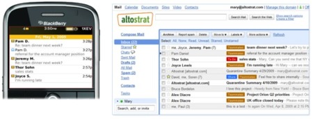 Google Apps Connector for BlackBerry Enterprise Server