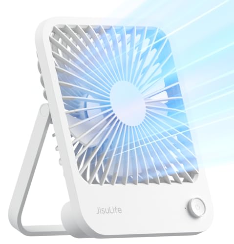 JISULIFE Portátil Ventilador de Escritorio