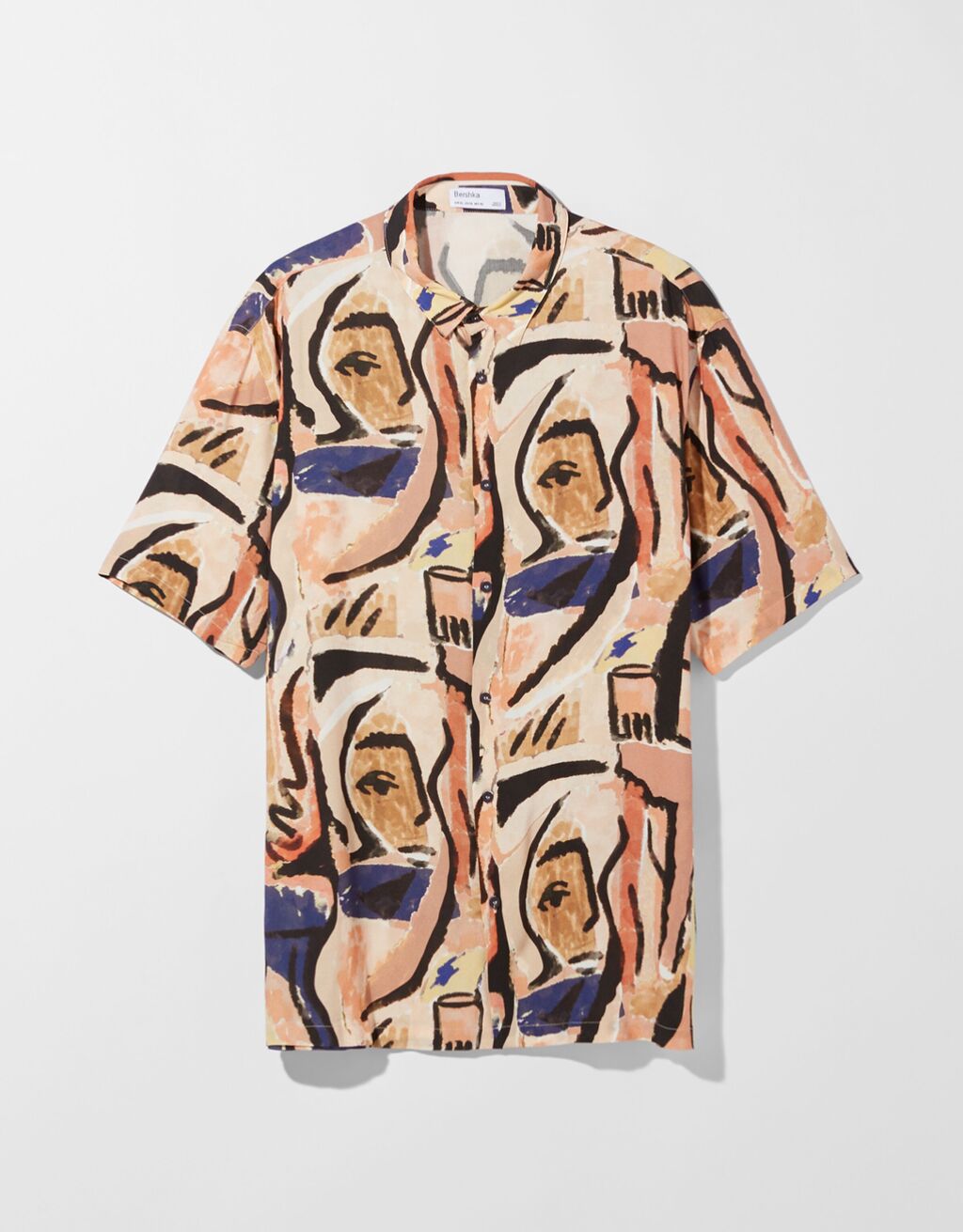 Camisa manga corta print arte