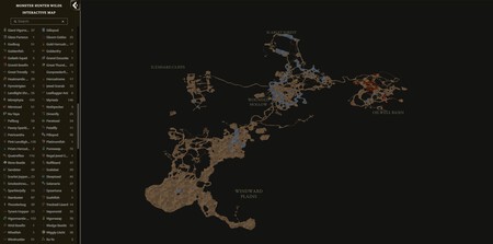 Mapa Monster Hunter Wilds