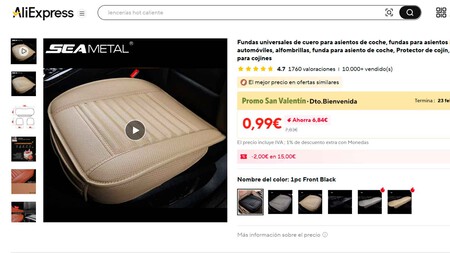 Aliexpress Nueva Tasa Europa