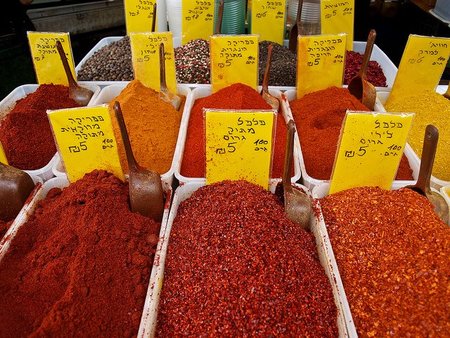 Israel: El mercado del Carmel, en Tel Aviv