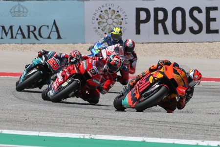 Ducati, KTM y Aprilia estarán en junio en un test privado de MotoGP en Misano, pero las marcas japonesas no podrán