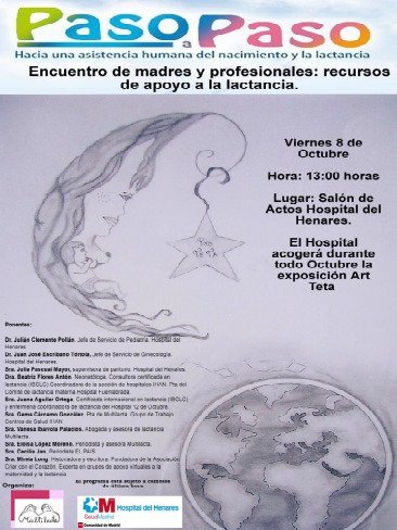 Madres y profesionales compartiendo recursos sobre lactancia